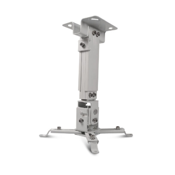 Rack Fijo Blanco Universal De Techo Para Proyector Multimedia- Aluminio Acerado