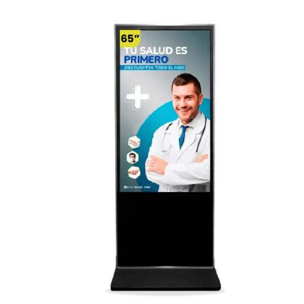 TOTEM INTERACTIVO PUBLICITARIO DE 65"