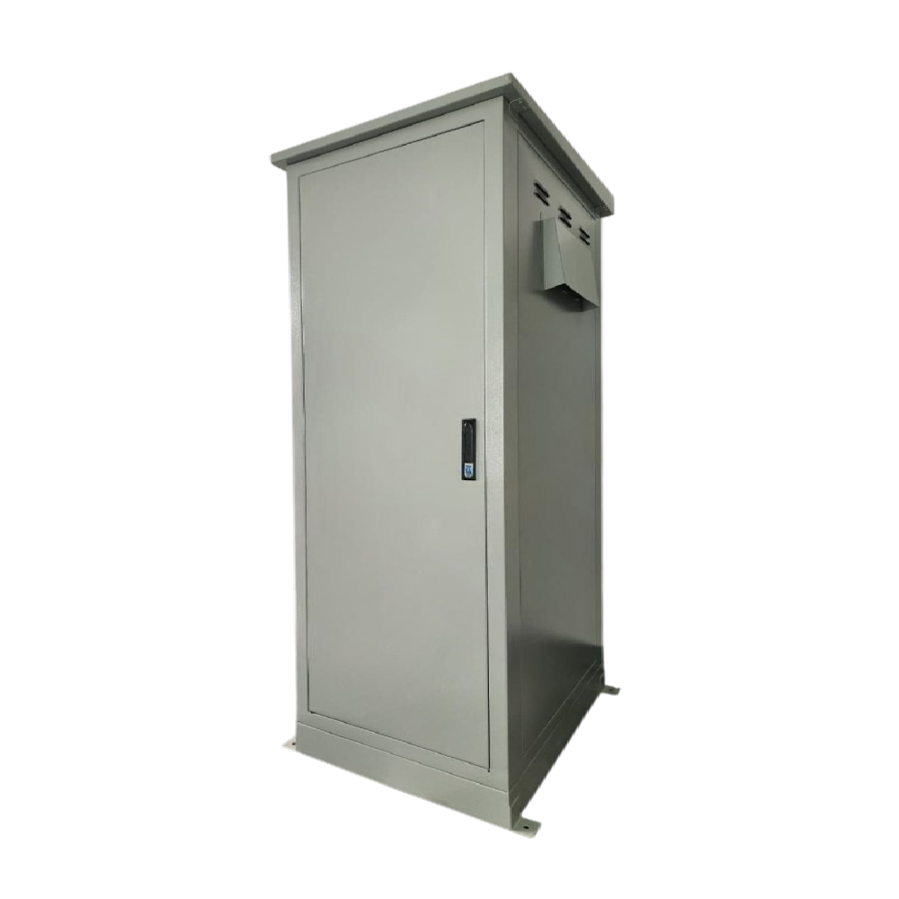 Gabinete de Piso 18RU IP65 para Exterior Acero Laminado Gris Epoxico