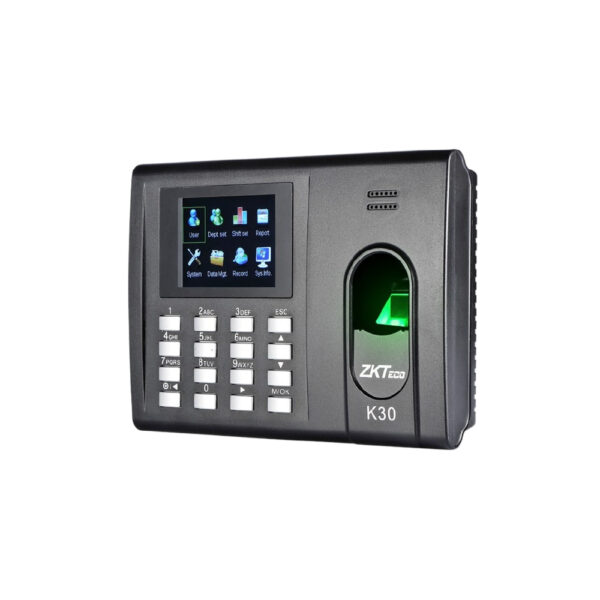 ZKTECO K30 PRO Control de asistencia y acceso biométrico