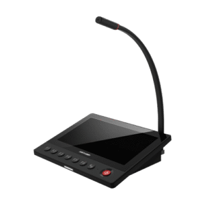 MICRÓFONO PAGING CON PANTALLA TÁCTIL DE 7" - HIKVISION