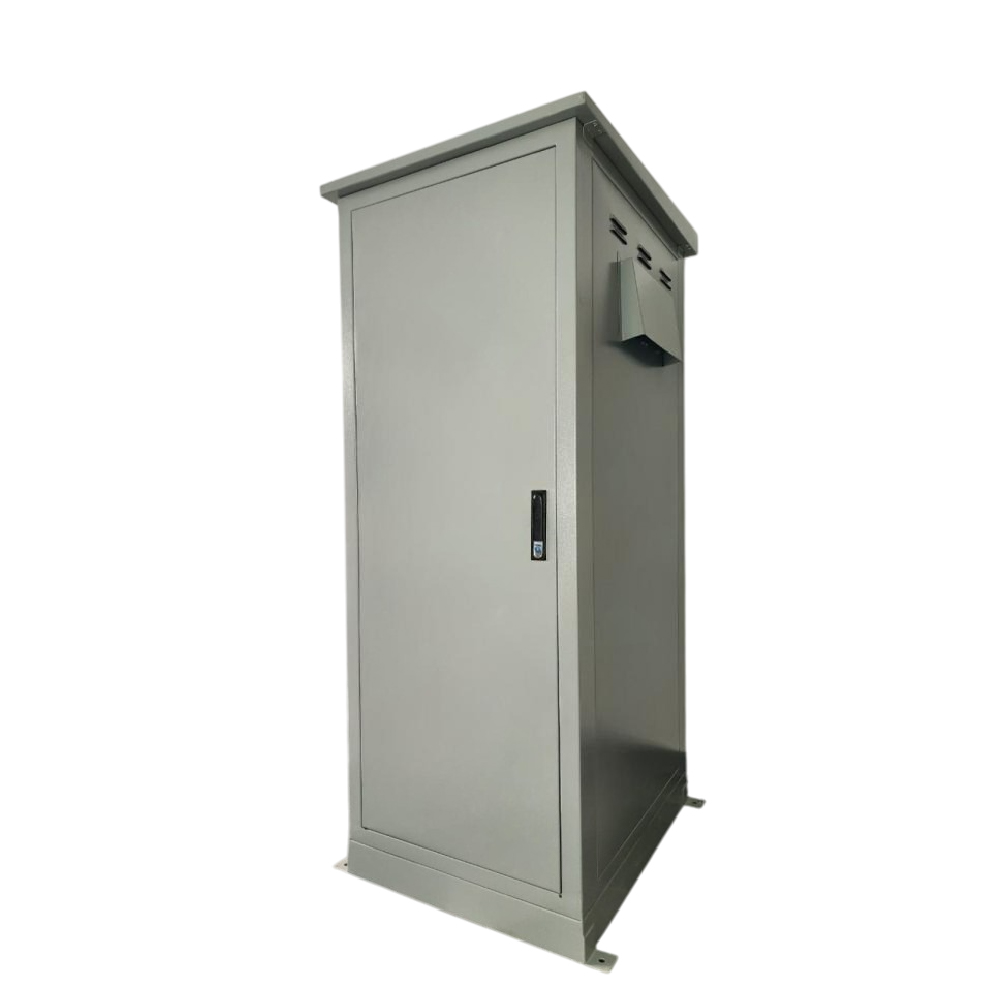 Gabinete de Piso para Exterior IP65 38RU Acero Laminado Epoxica Gris