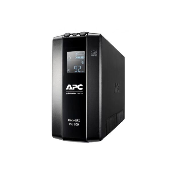 UPS de línea interactiva APC by Schneider Electric Back-UPS Pro BR900MI - 900VA/540W - Torre - AVR - 12Hora(s)