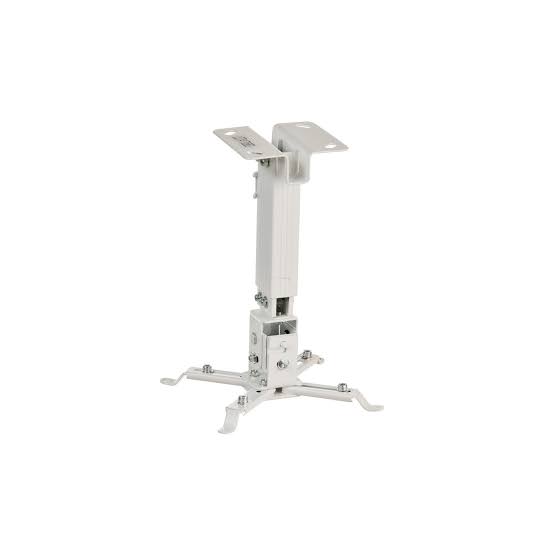 Rack Fijo Premium Blanco Universal de Techo para Proyector Multimedia – Aluminio Acerado Reforzado